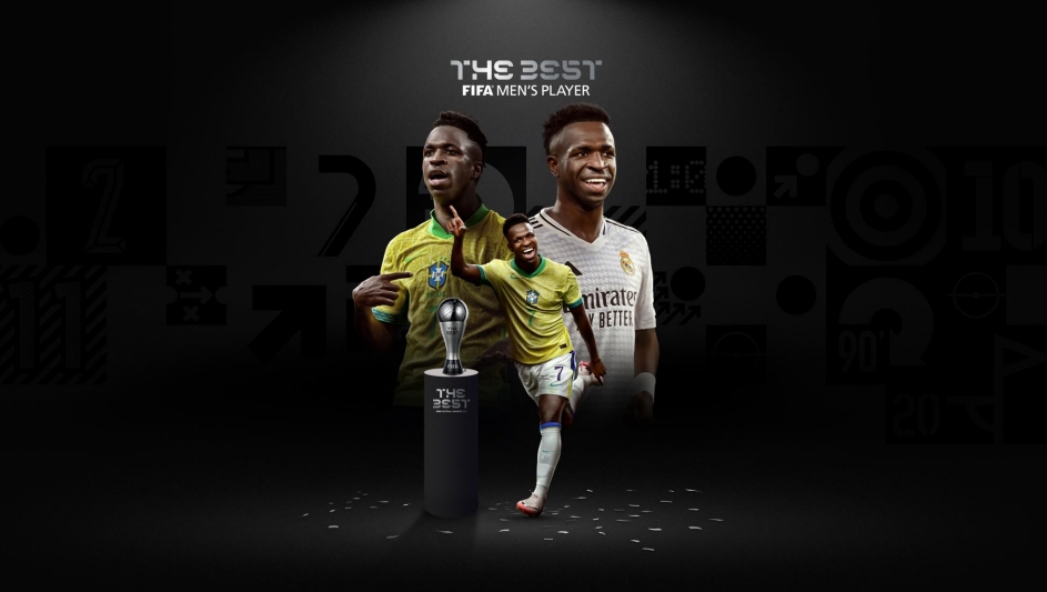 FIFA最佳得票：维尼修斯48分第一，罗德里贝林排名二三，梅西第六