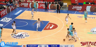  阴差阳错！贾诚空位三分过桥变助攻 杨瀚森暴扣打成2+1