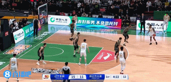  敢放我？赵岩昊底角获得大空位 三分出手稳稳命中打停辽宁