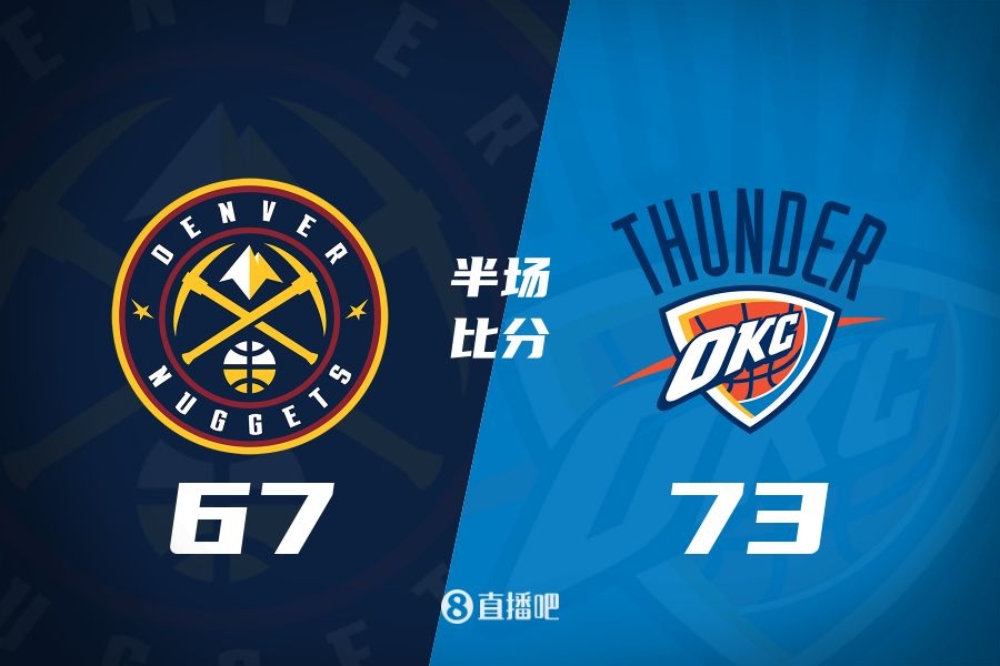  精彩！约基奇18分9板 哈滕16分硬刚 雷霆半场领先掘金6分！